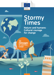 Bericht "Stormy times Nature and humans : cultural courage for change"